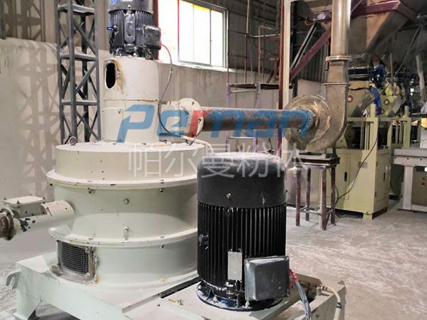 On site desulfurization grinding machine at a steel plant in Tangshan